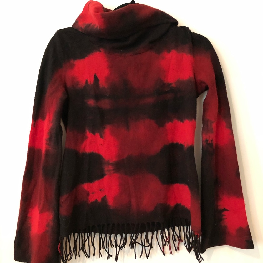 Vintage wool poncho